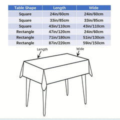 Vintage Lace Tablecloth Flower Doily Rectangular Table Covers for Wedding Dinner
