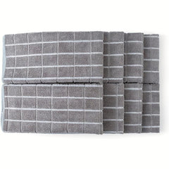 12pcs Thickened Dish Towels Scouring Pad Square Dish Cloths Style Dish Towel