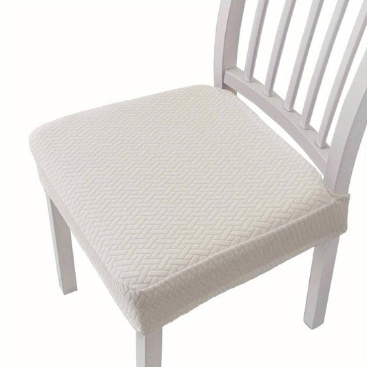Plaid Jacquard Chair Cushion Cover Anti-slip Stool Cushion
