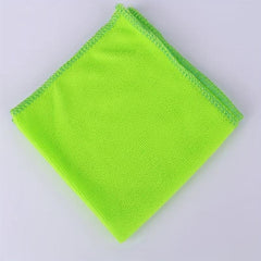5pcs Microfiber Dish Cloths Absorbent Towels Clean Rags Scouring Pads