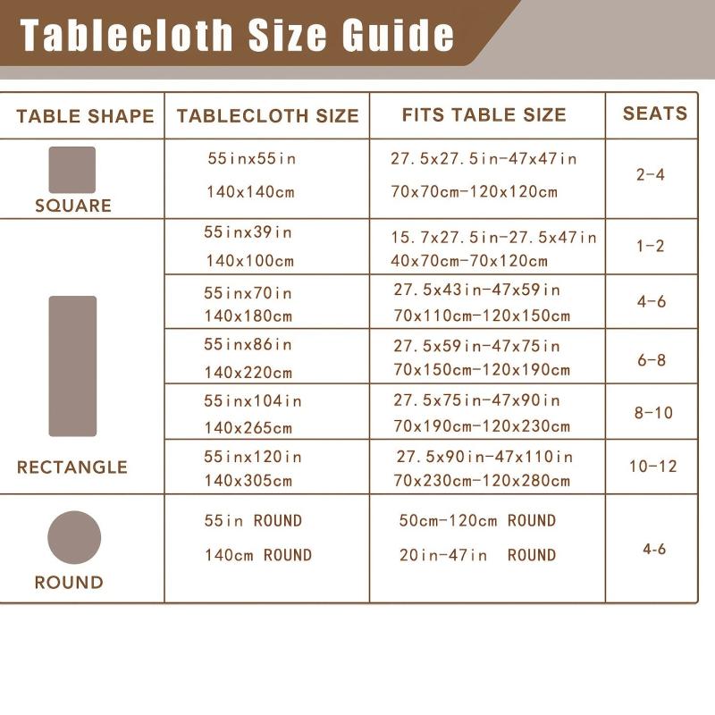 Nordic Style Modern Waterproof Tablecloth Home Decor