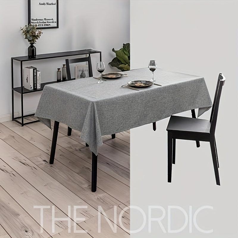 Nordic Style Modern Waterproof Tablecloth Home Decor