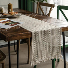 Polyester Table Runner Solid Style Holiday Decoration