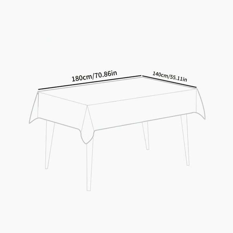 Nordic Style PVC Tablecloth Waterproof Marble Pattern Table Cloth