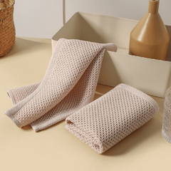 Honeycomb Absorbent Breathable Square Towel Kitchen Cleaning Cloth Hand Towel