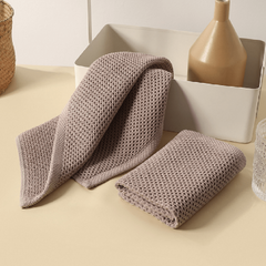 Honeycomb Absorbent Breathable Square Towel Kitchen Cleaning Cloth Hand Towel