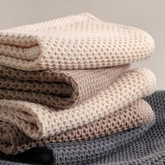 Honeycomb Absorbent Breathable Square Towel Kitchen Cleaning Cloth Hand Towel