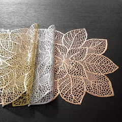 Plastic Placemat Coaster Light Solid Table Mat
