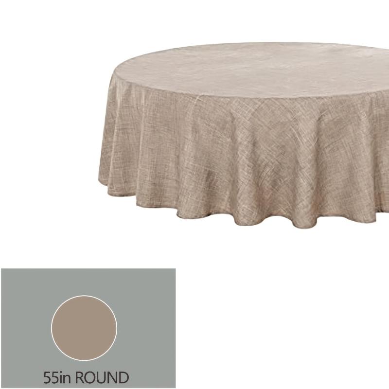 Japanese Style Polyester Tablecloth Solid Color Home Decor