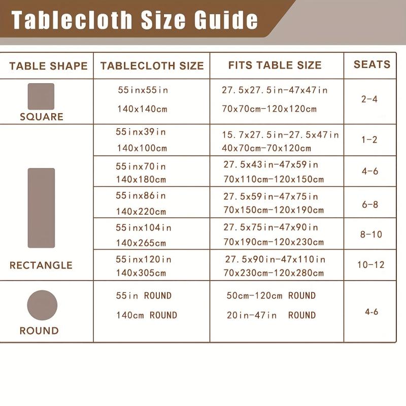 Japanese Style Polyester Tablecloth Solid Color Home Decor