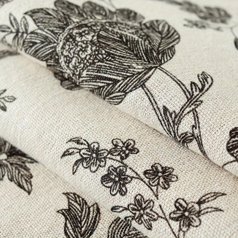 Boho Floral Tablecloth with Tassel - Stain Resistant & Washable