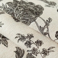 Boho Floral Tablecloth with Tassel - Stain Resistant & Washable