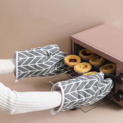 Heat Insulation Baking Gloves Oven Mitts BBQ Gloves