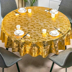Waterproof Vinyl Tablecloth Rectangle Style Cover for Picnic Holiday Party