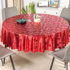 Waterproof Vinyl Tablecloth Rectangle Style Cover for Picnic Holiday Party