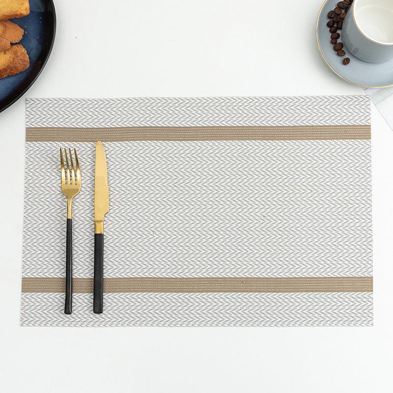 Waterproof PVC Placemat Heat Insulation Mat Dining Table Mat