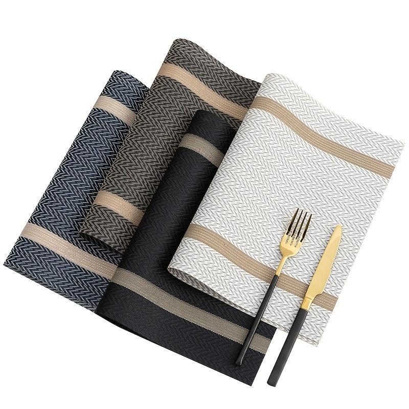 Waterproof PVC Placemat Heat Insulation Mat Dining Table Mat