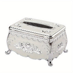 Classic Tissue Box Napkin Extraction Box Living Room Desktop Draw Box