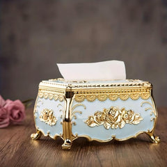 Classic Tissue Box Napkin Extraction Box Living Room Desktop Draw Box