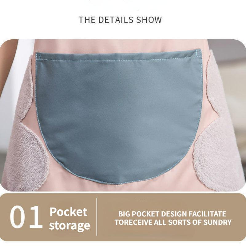 Waterproof Kitchen Apron for Women - Fashionable and Easy to Clean