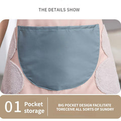 Waterproof Kitchen Apron for Women - Fashionable and Easy to Clean