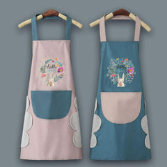 Waterproof Kitchen Apron for Women - Fashionable and Easy to Clean