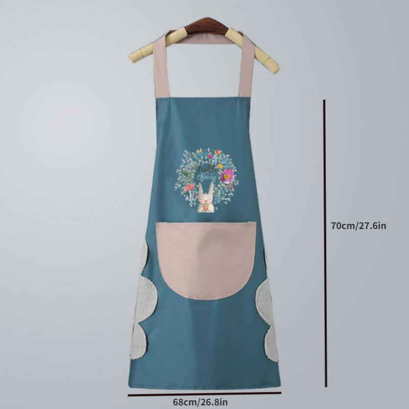 Waterproof Kitchen Apron for Women - Fashionable and Easy to Clean