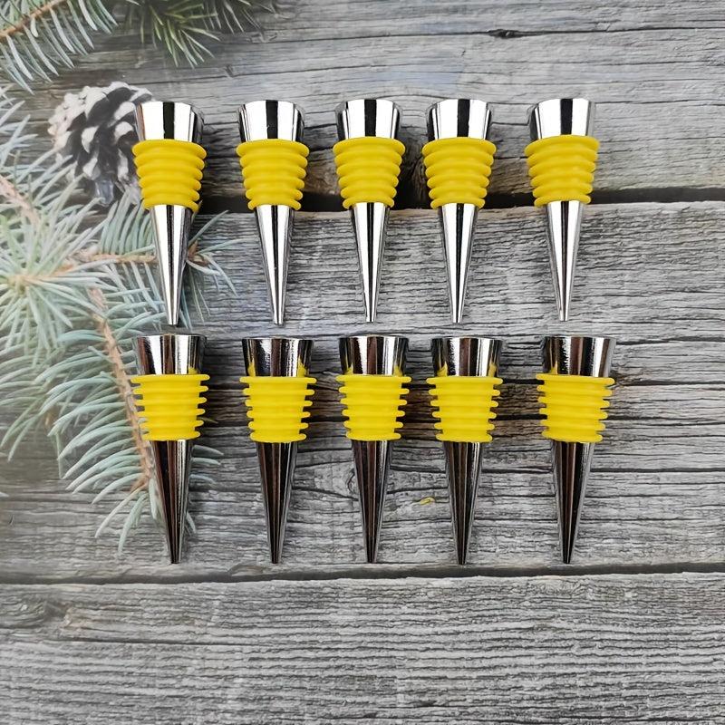 10-20pcs Metal Wine Stopper Stainless Steel Beverage Bottle Cork