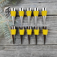 10-20pcs Metal Wine Stopper Stainless Steel Beverage Bottle Cork