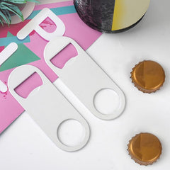 Sublimation Bottle Opener 3 4 1 3 Inch Stainless Steel Beer Bottle Opener