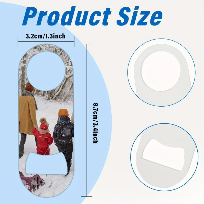 Sublimation Bottle Opener 3 4 1 3 Inch Stainless Steel Beer Bottle Opener