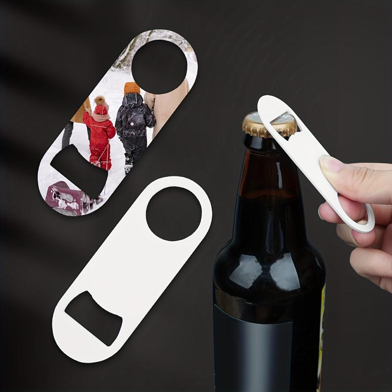 Sublimation Bottle Opener 3 4 1 3 Inch Stainless Steel Beer Bottle Opener