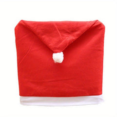 1pc Cotton Chair Cover Christmas Decorations