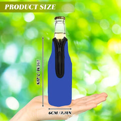 Neoprene Zip Beer Sleeve Insulated Mug Bottle Sleeve