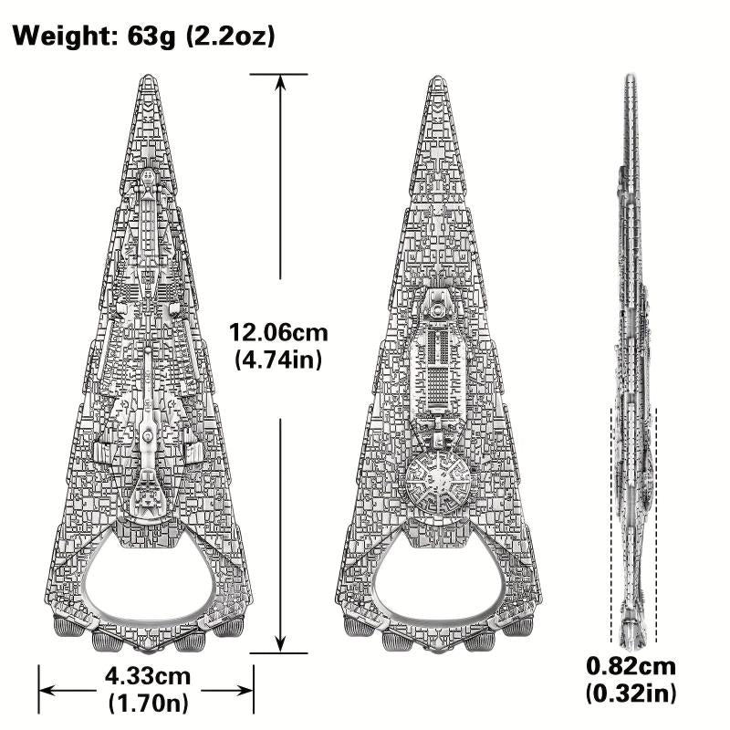 Spaceship Warship Beer Bottle Opener for Space Fans