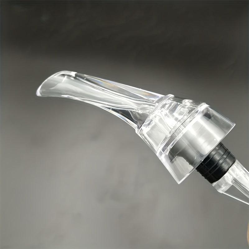 5pcs Acrylic Wine Pourer Enhances Wine Flavor Aroma Pourer Liquor Bottle