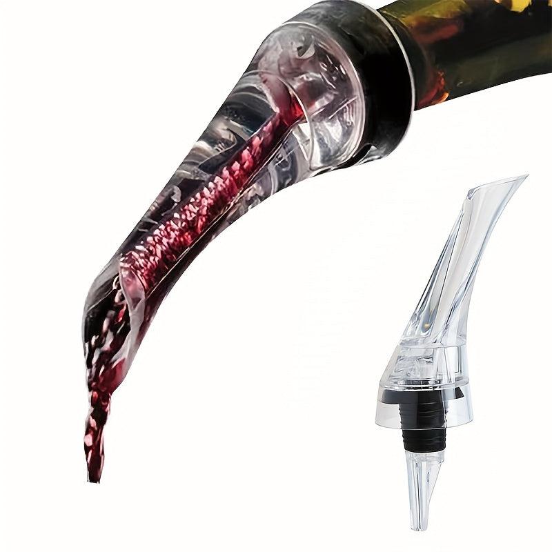 5pcs Acrylic Wine Pourer Enhances Wine Flavor Aroma Pourer Liquor Bottle