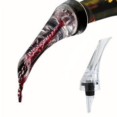 5pcs Acrylic Wine Pourer Enhances Wine Flavor Aroma Pourer Liquor Bottle