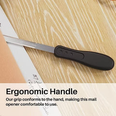 5pcs Silver Portable Paper Cutter Envelope Opener Student Supplies