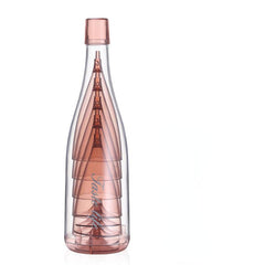 Reusable Plastic Champagne Flutes with Container - Wedding Birthday Party