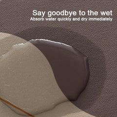 Coffee Machine Absorbent Mat Kitchen Countertop Drain Mat