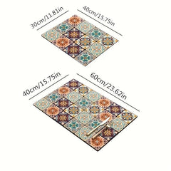 Coffee Machine Absorbent Mat Kitchen Countertop Drain Mat