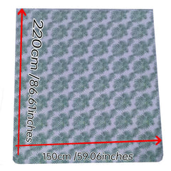 Small Fresh Style Linen Blend Tablecloth Lock Edge Waterproof Table Cloth