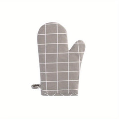Kitchen Anti scalding Gadget Baking Oven Mitts and Pot Mat Heat Resistant