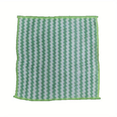 5pcs Microfiber Dishcloth Striped Absorbent Towel for Kitchen Cleaning