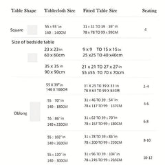 Stain Resistant Orchid Printed Tablecloth for Home Picnics