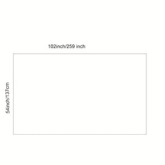 Polyester Square Tablecloth Desk Blotter Mat Clear Plastic Table Protector