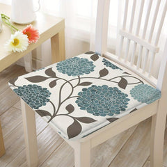 Thickened Sponge Plant Flower Leaf Seat Cushion for Work Chair