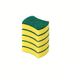 Microfiber Dish Cloths Double Sided Sponge Scouring Pads Kitchen Cleaning Tools