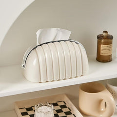 Tissue Box Light Coffee Table Cream